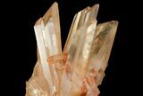 Tangerine Quartz Crystal Cluster - Madagascar #112800-3